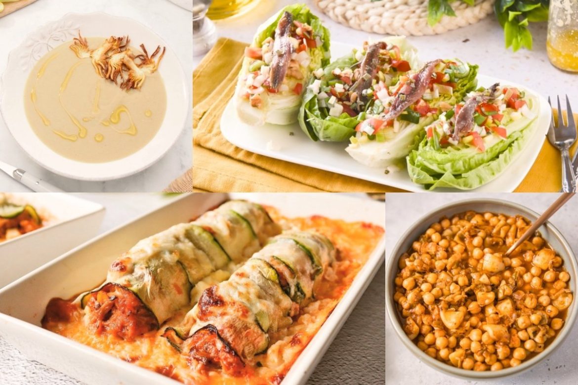 menu hebdomadaire du 23 au 29 mars