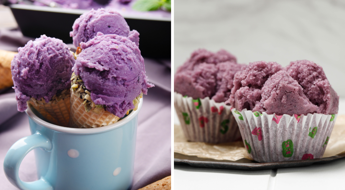 Ce n’est pas la patate douce, mais le tubercule violet qui conquiert la cuisine mondiale